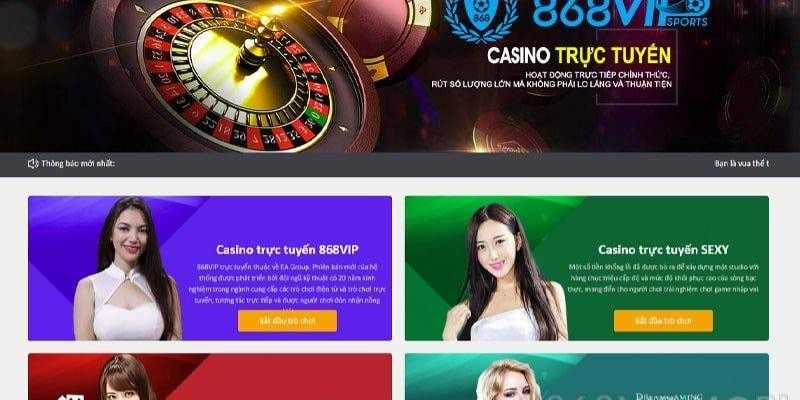 Nhà cái 868vip trẻ nhưng đầy triển vọng phát triển