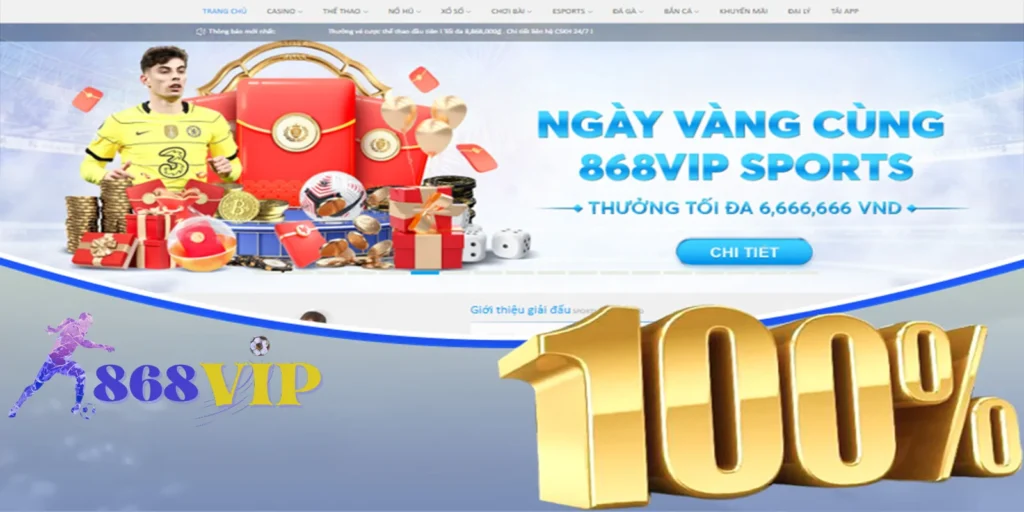 868VIP thường xuyên tổ chức nhiều sự kiện và giải đấu lớn dành cho tất cả người chơi