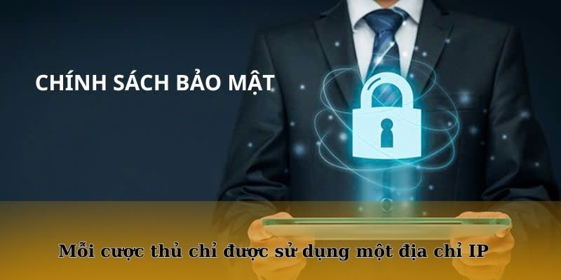 Mỗi cược thủ chỉ được sử dụng một địa chỉ IP