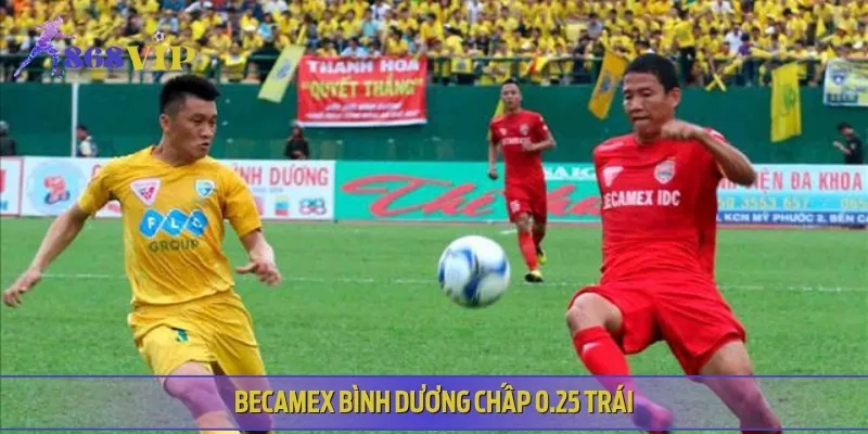 Becamex Bình Dương chấp 0.25 trái, cửa trên với lợi thế sân nhà