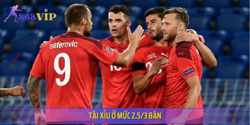 Kèo Tài xỉu có khả năng sẽ rơi vào khoảng 2.5/3 bàn
