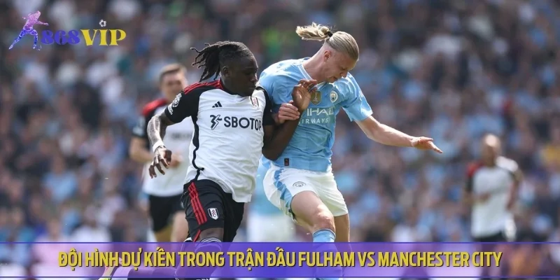 Đội hình dự kiến trong trận đấu Fulham vs Manchester City