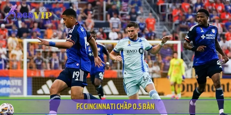 FC Cincinnati chấp 0.5 bàn, ưu thế nhỏ nhưng rõ ràng trận này