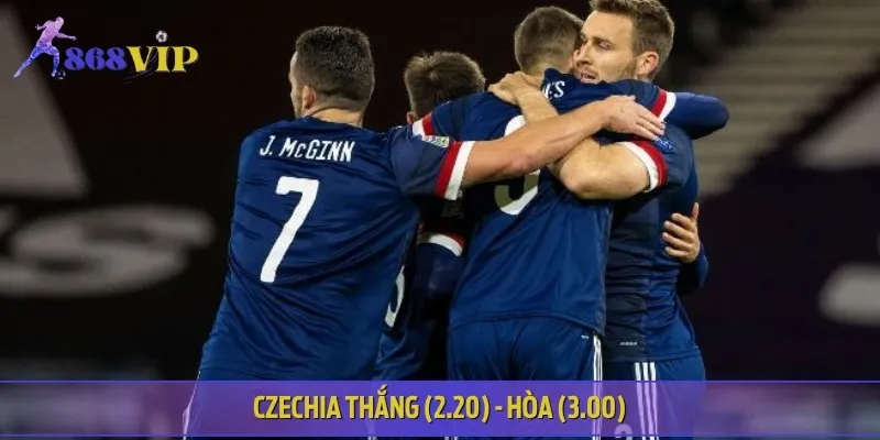 Czechia thắng (2.20), hòa (3.00), kèo châu Âu nghiêng nhẹ về Czechia