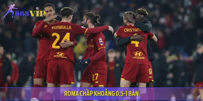Roma được đánh giá cao hơn, kèo chấp nhẹ trước tân binh Pisa