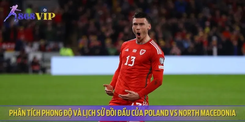 Phong độ thi đấu gần đây của cả Poland vs North Macedonia