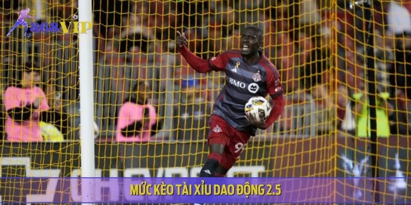 Mức kèo tài xỉu 2.5, dự báo trận đấu không nhiều bàn thắng