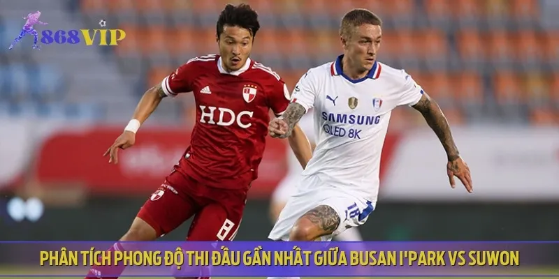Phân tích phong độ thi đấu hiện tại của hai đội Busan I'Park vs Suwon