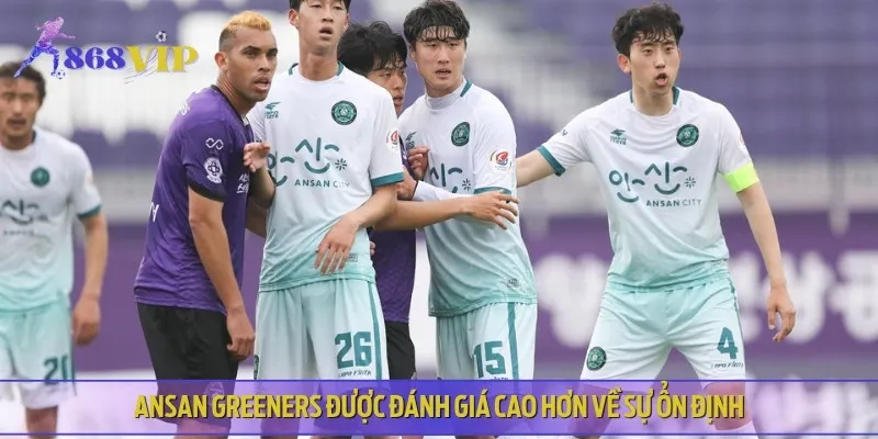 Ansan giữ phong độ ổn định hơn, phòng ngự chắc chắn và ít mắc sai lầm