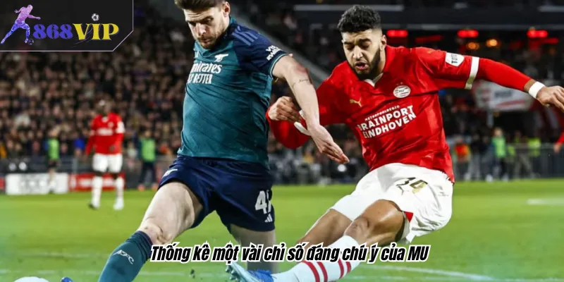 Thống kê một vài chỉ số đáng chú ý của MU