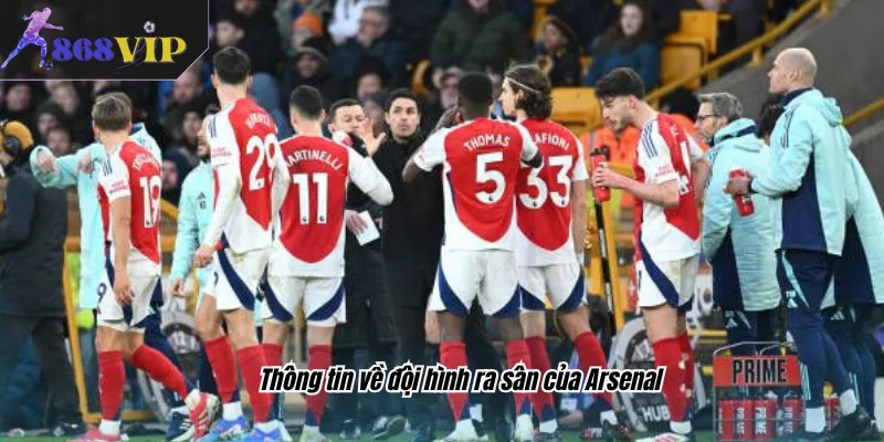 Thông tin về đội hình ra sân của Arsenal